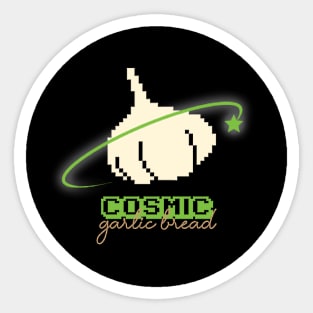 Cosmic Garlic Bread Sticker